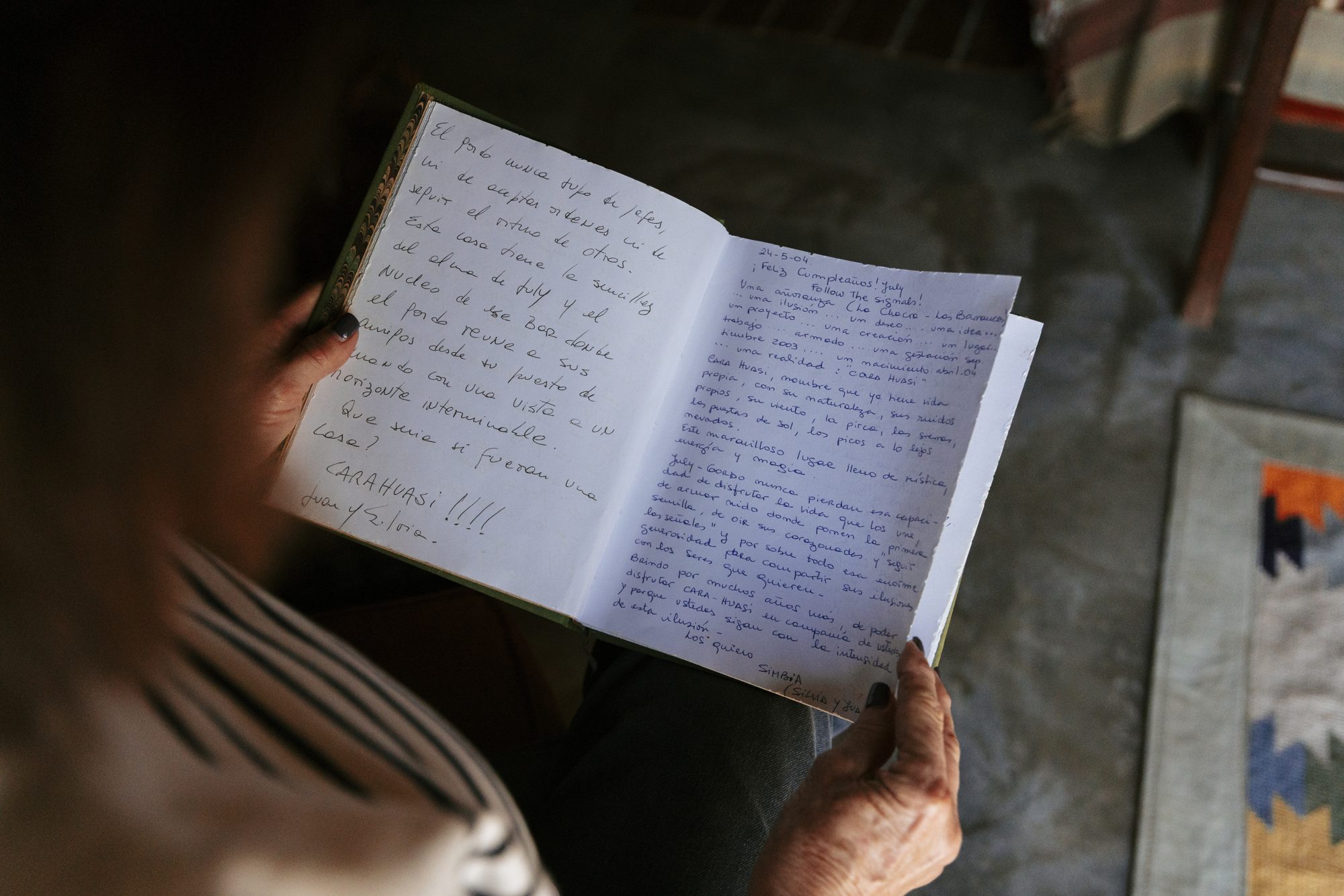 The guest book
